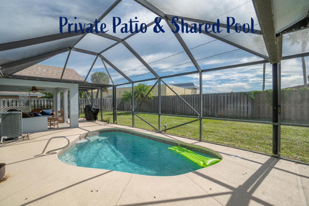 Serene Seaside Retreat - Dog Friendly - 2Br Townhouse With Shared Heated Pool Steps To Paradise Beach! Melbourne Exteriér fotografie